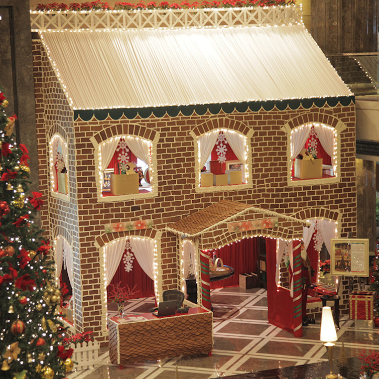 Life-Size Gingerbread House