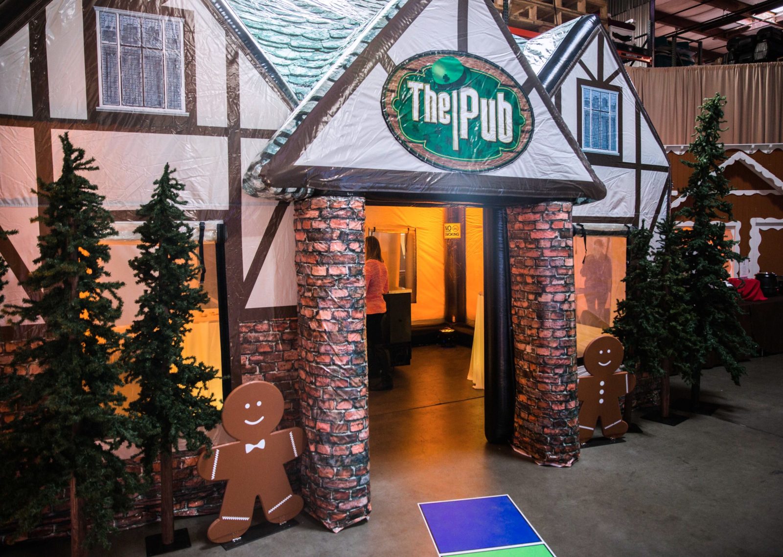 inflatable holiday pub rental