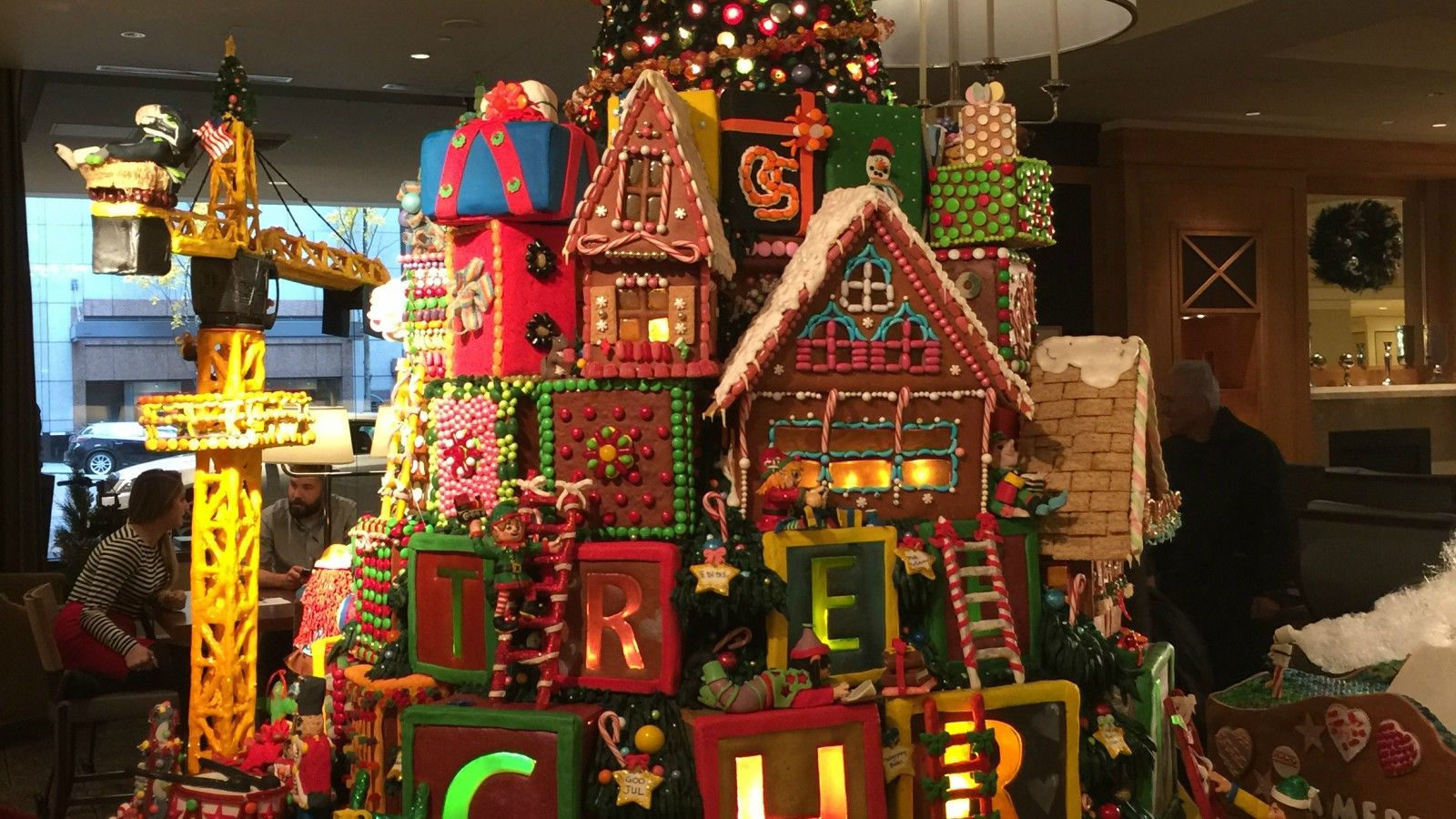 The Sheraton's Gingerbread Village