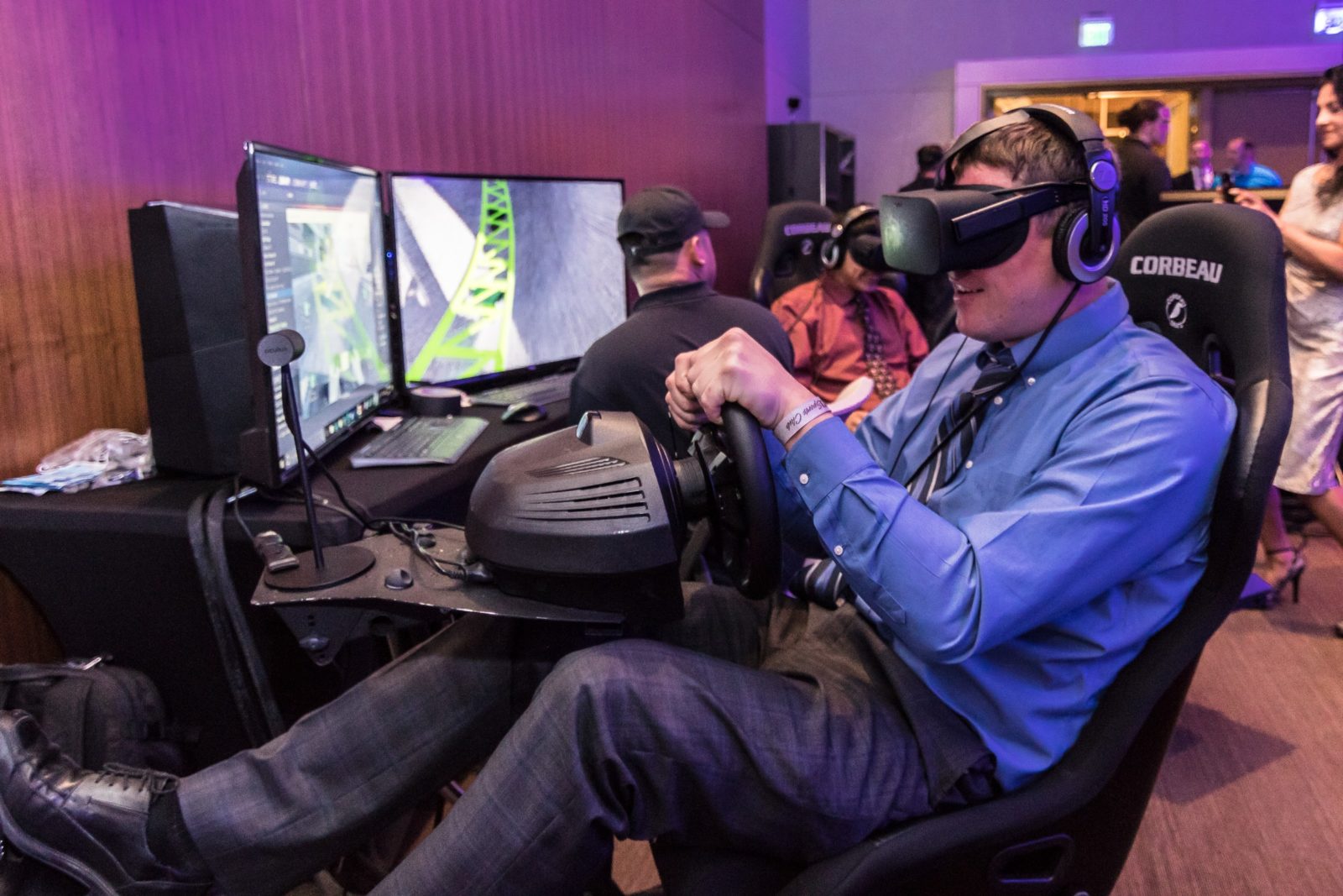 Oculus Virtual Reality Motion Simulators