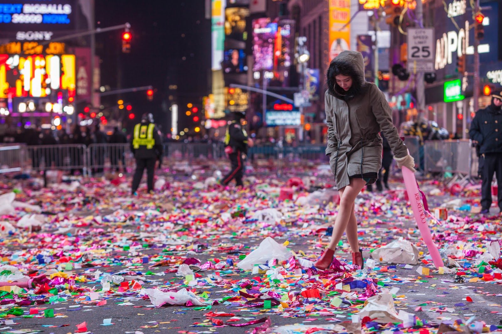 The Impressive Logistics Behind Times Square’s New Year’s Eve
