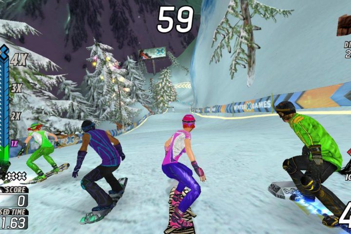 snowboard arcade game