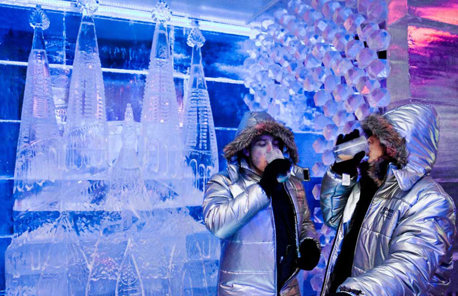 olympics ice bar