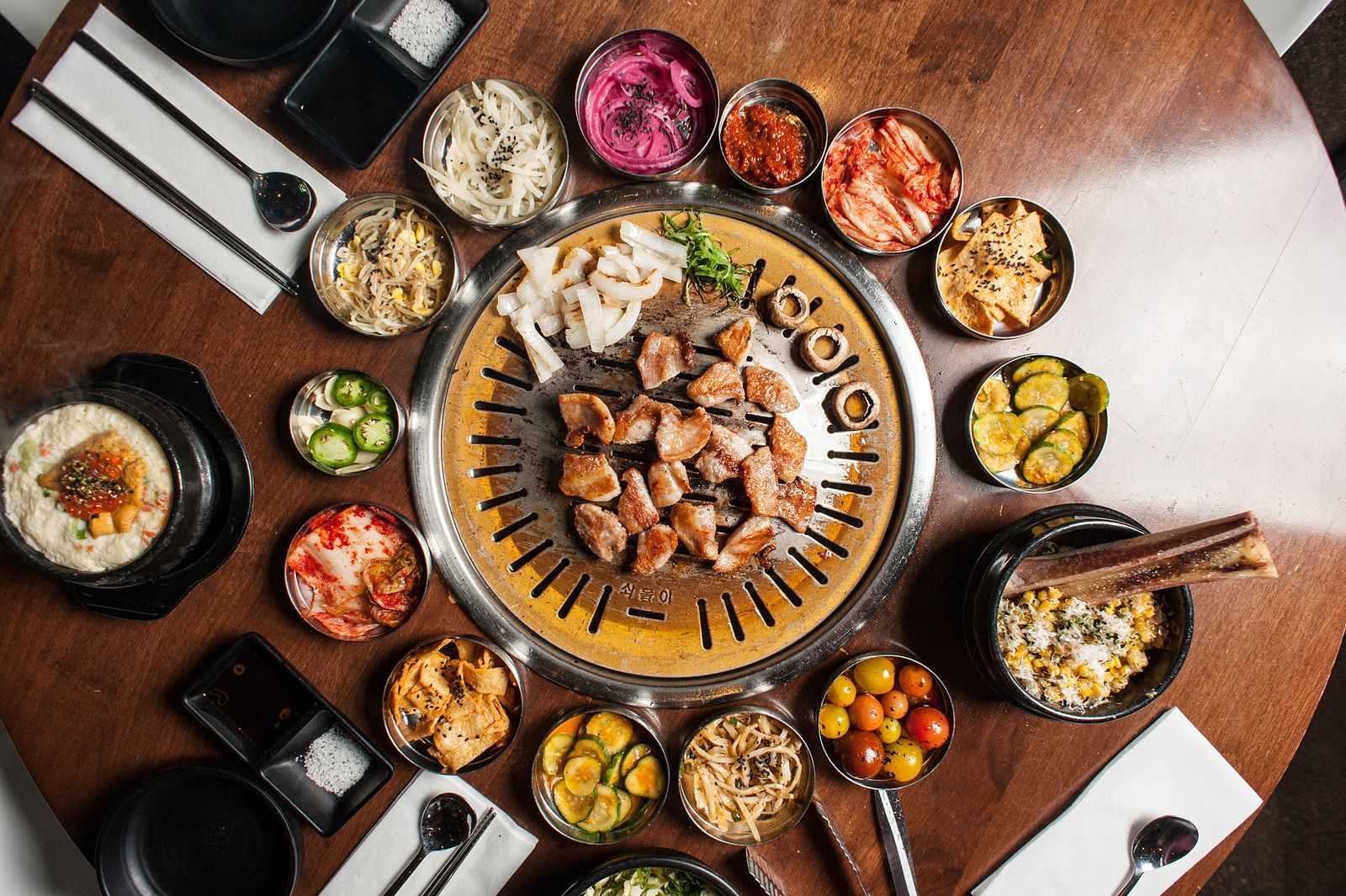 korean barbecue food