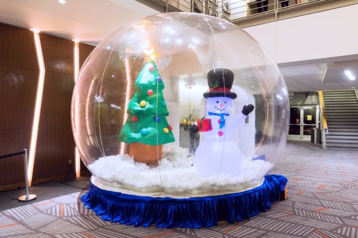 10 Brilliant Uses For A Giant Snow Globe - Large Snow Globes Diy
