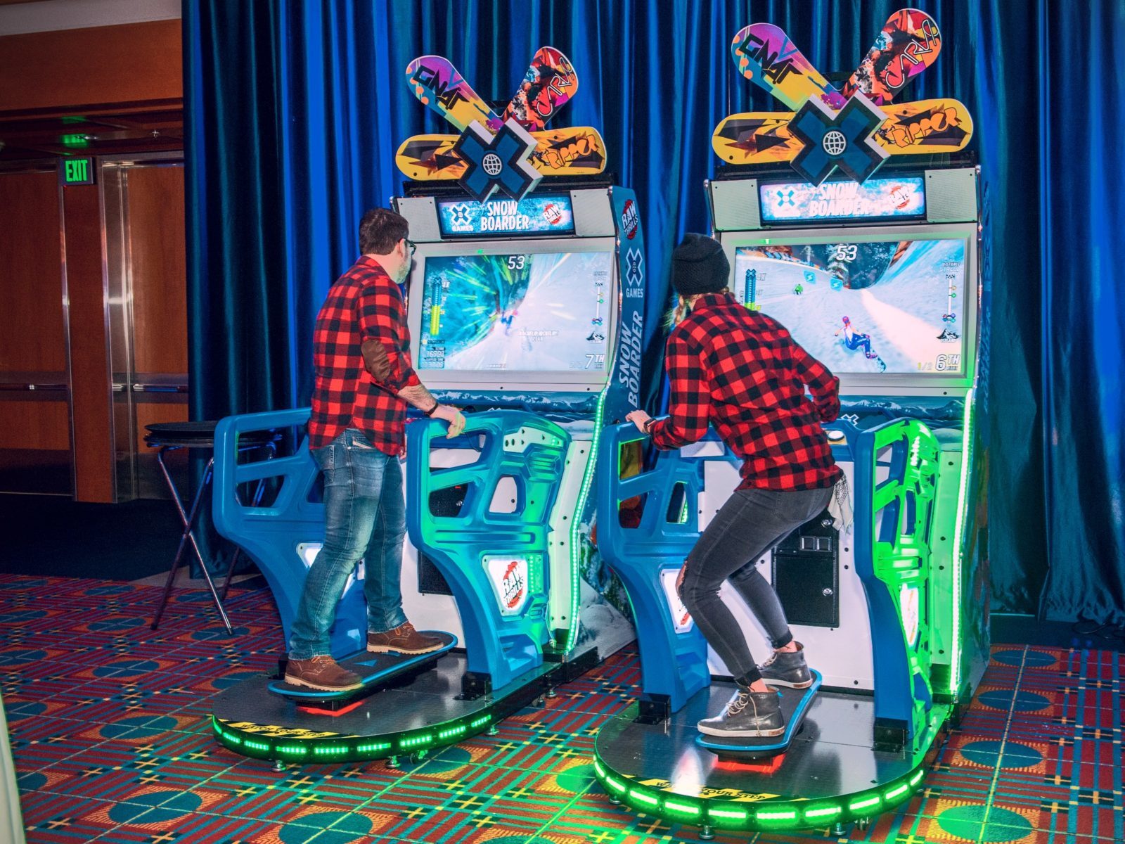 Snowboarder Arcade Game rental