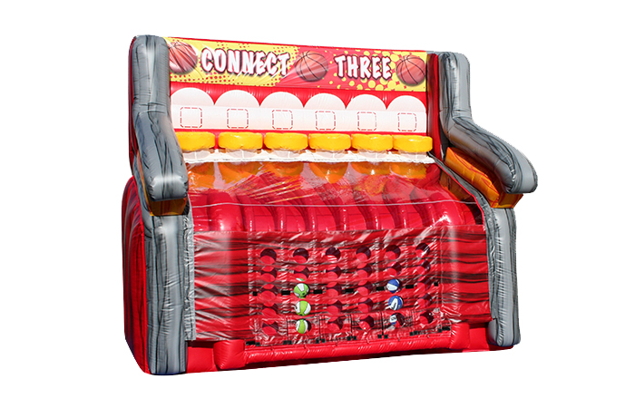 connect three basketball toss rental