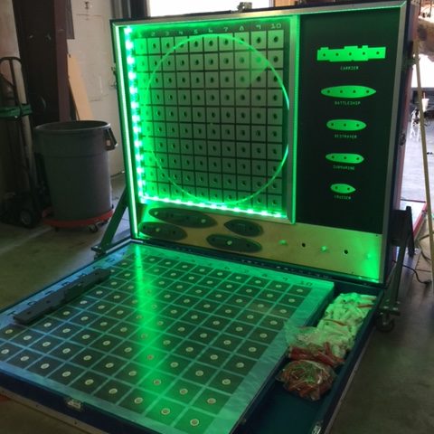 giant LED battleship rental