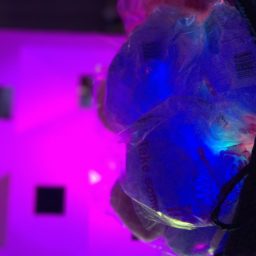 LED Glow Cone Cotton Candy