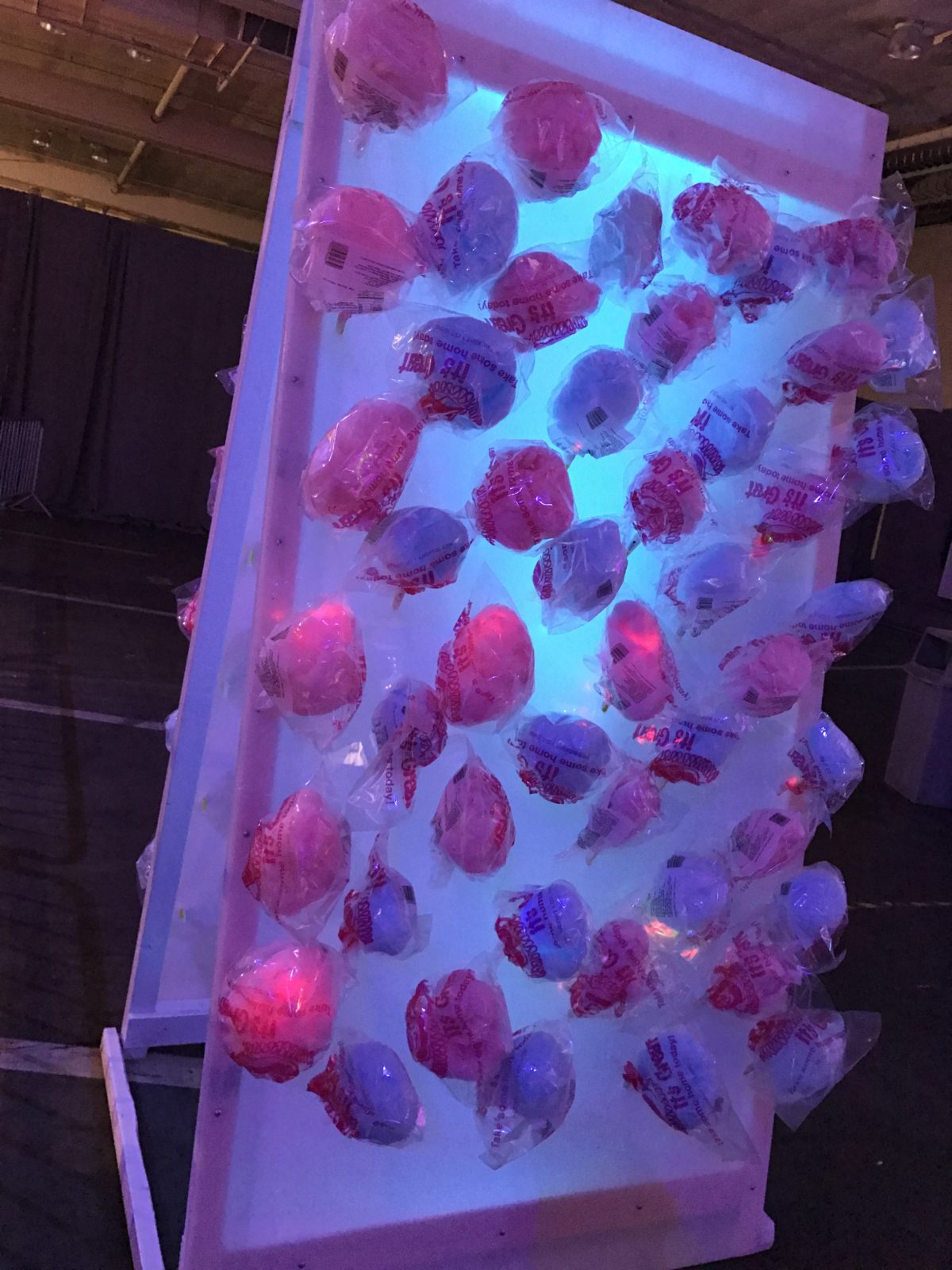 LED Glow Cone Cotton Candy