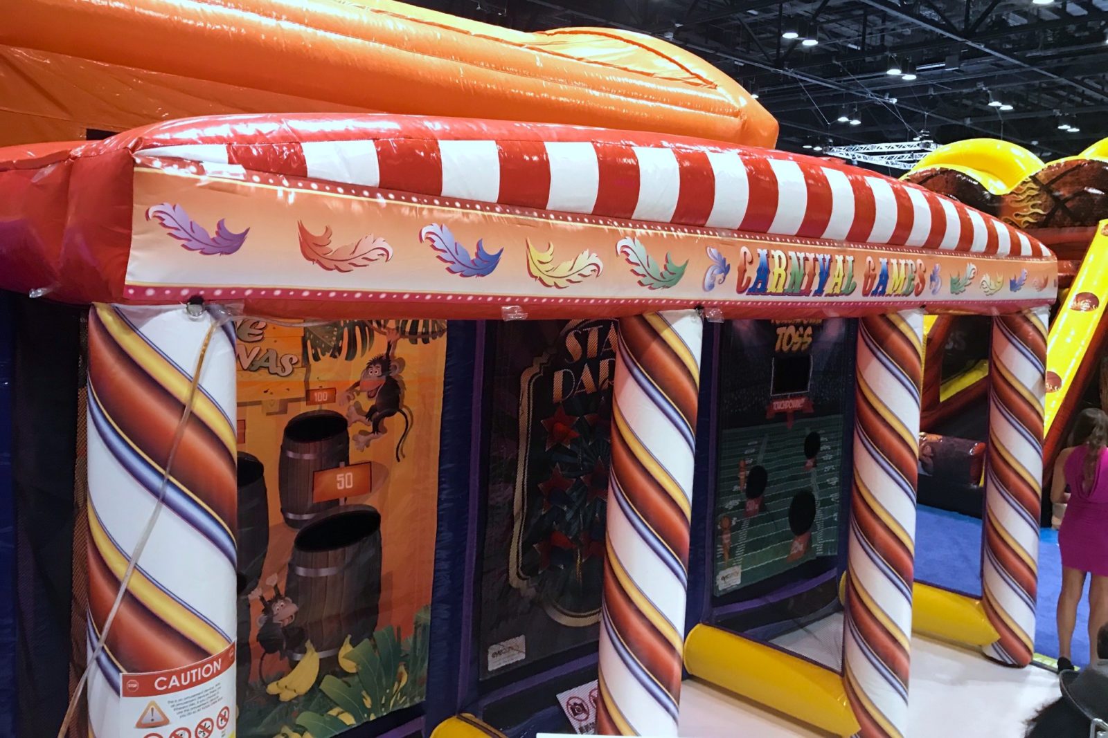 Three-Game Carnival Tent
