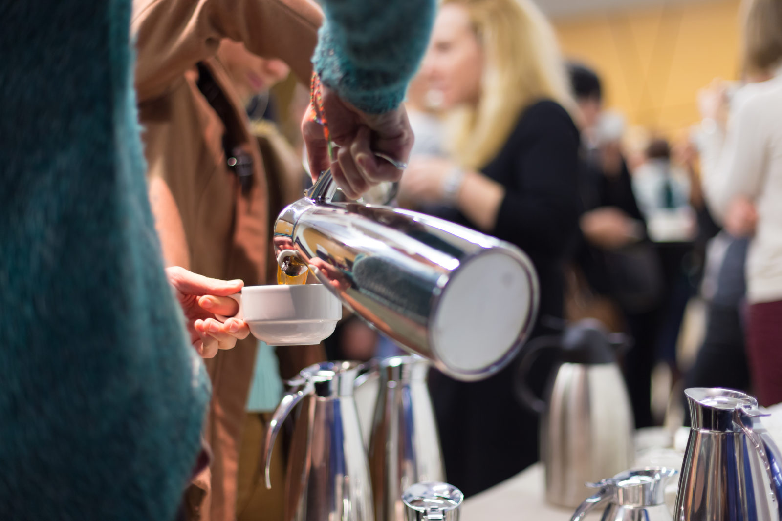 pouring tea kettle 