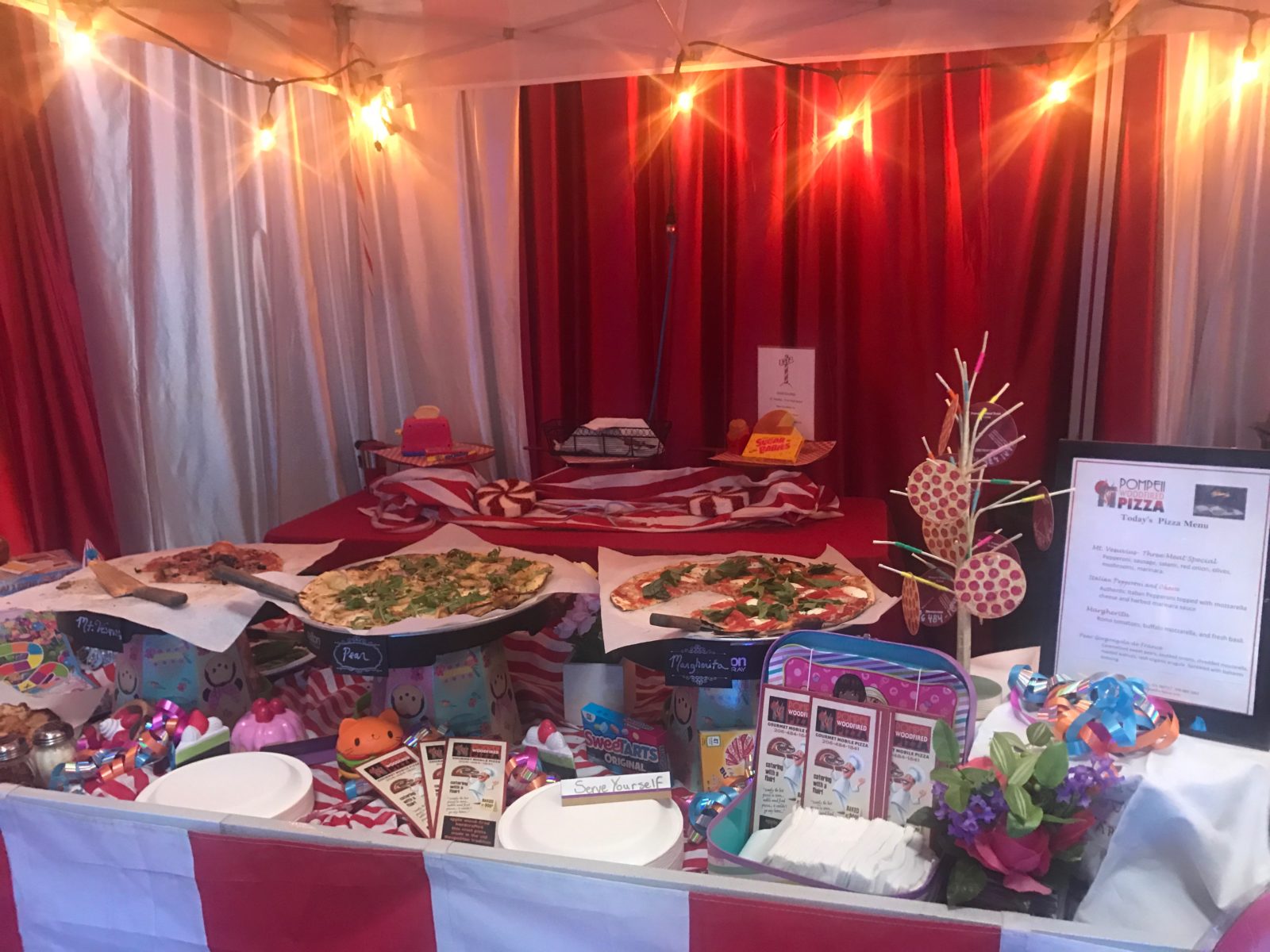 event catering display 