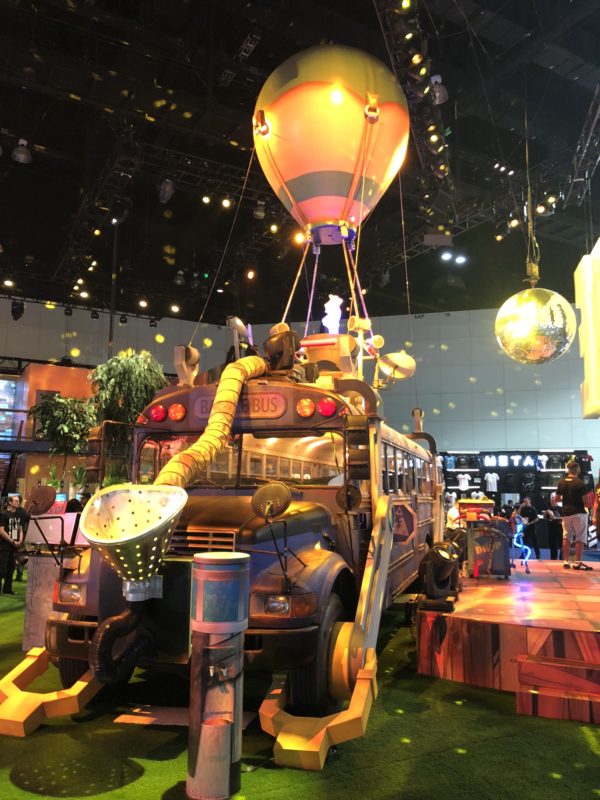 Epic Games Fortnite Booth Display