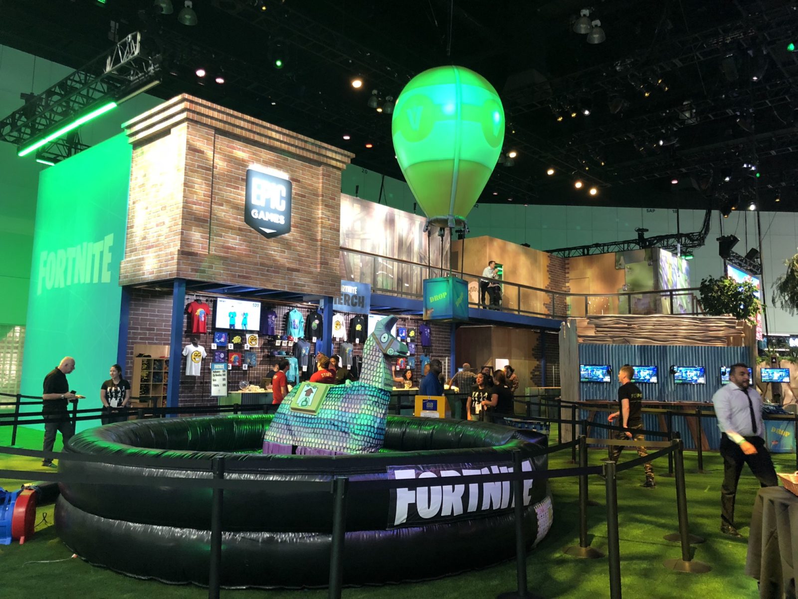 fortnite conference booth