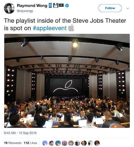 apple event tweet