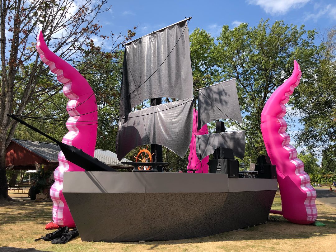 pink tentacles