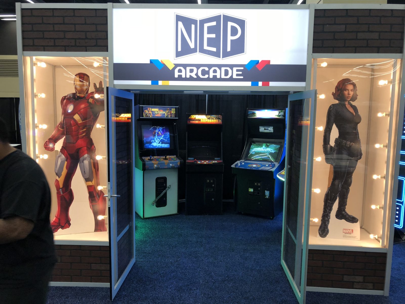 nep arcade booth