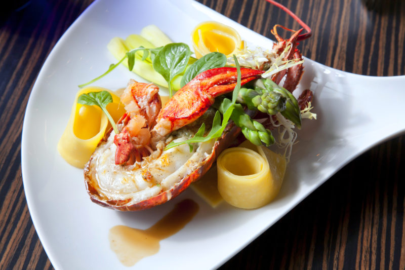 fancy lobster dinner