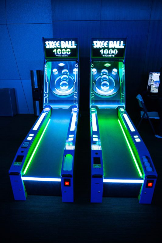 glow in the dark arcade games