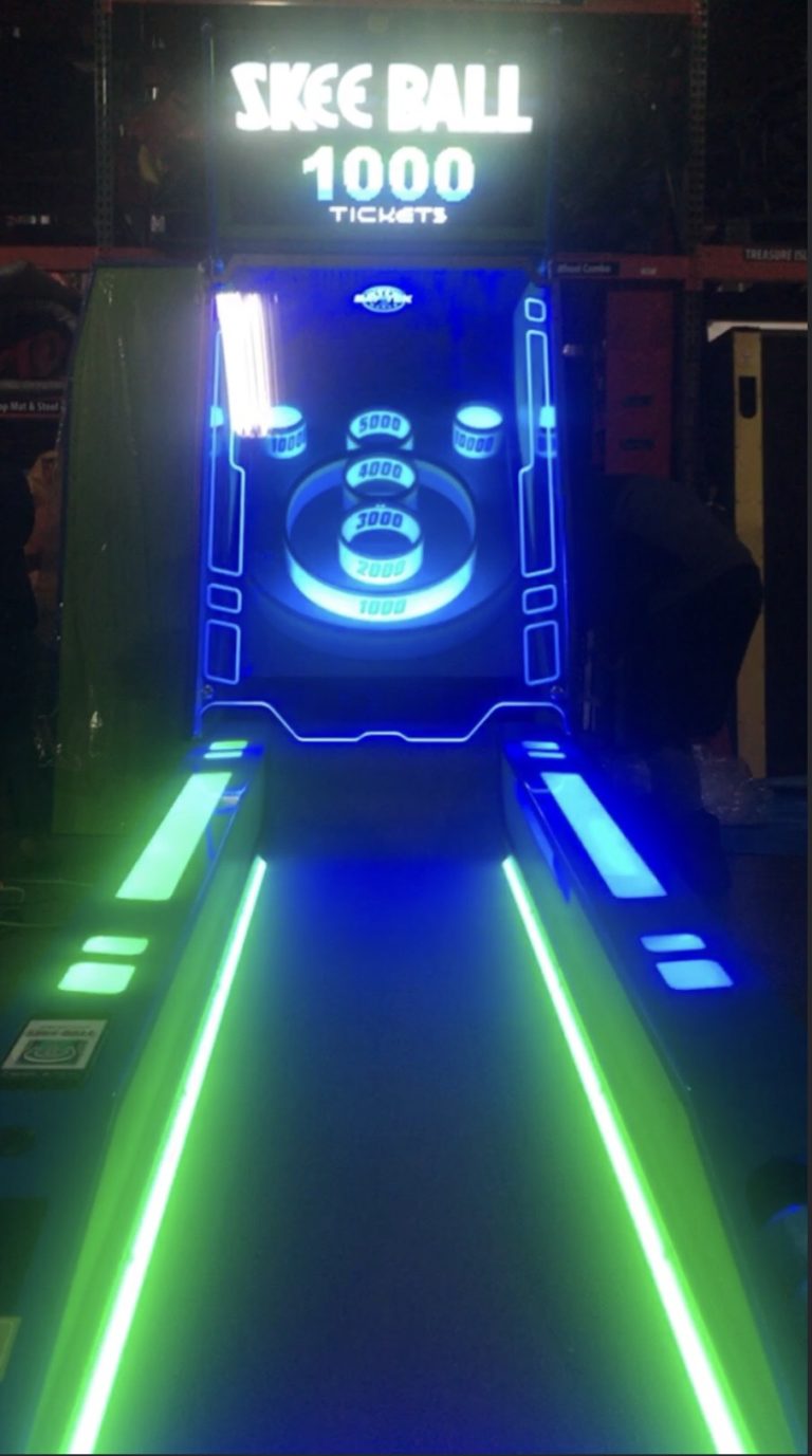 SkeeBall Machine Rental · Glow Arcade · National Event Pros