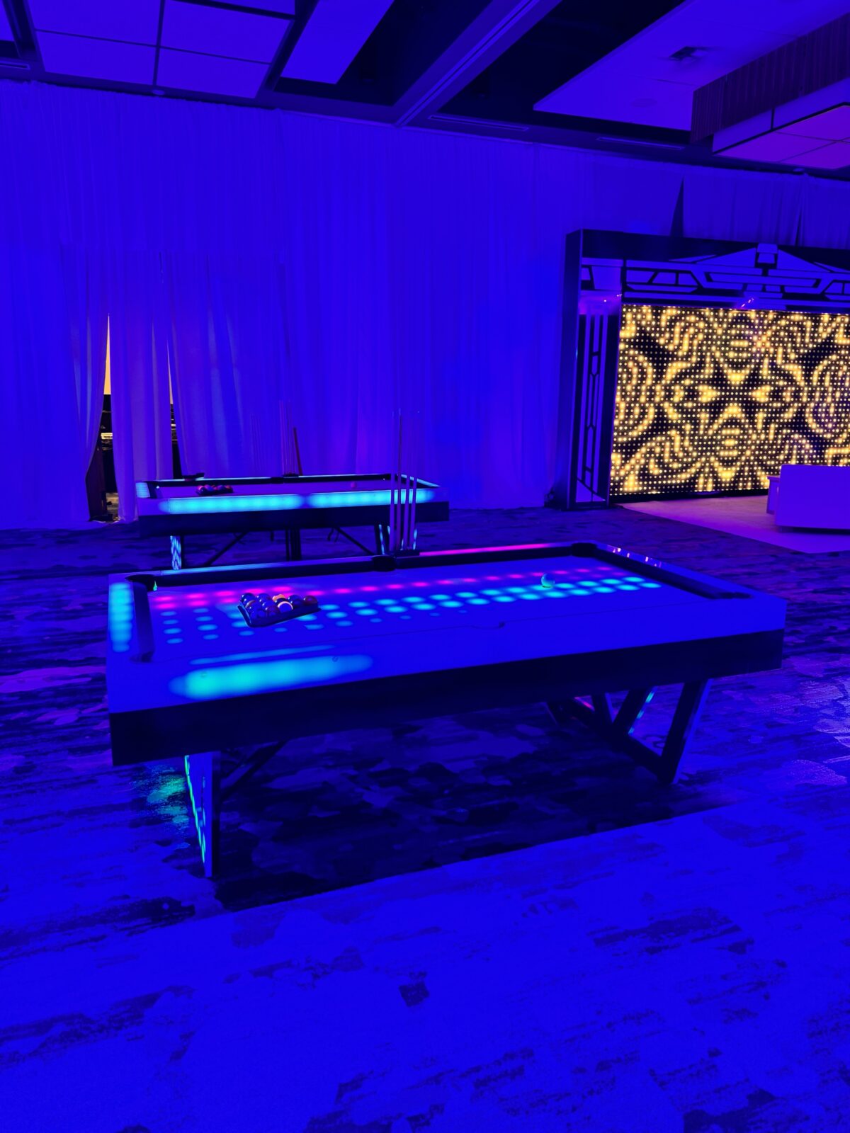 LED Pool Table