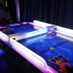 Glow Air Hockey