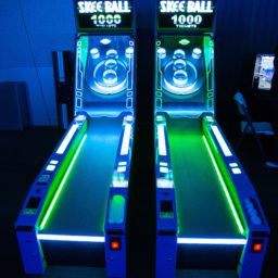 glow in the dark arcade games