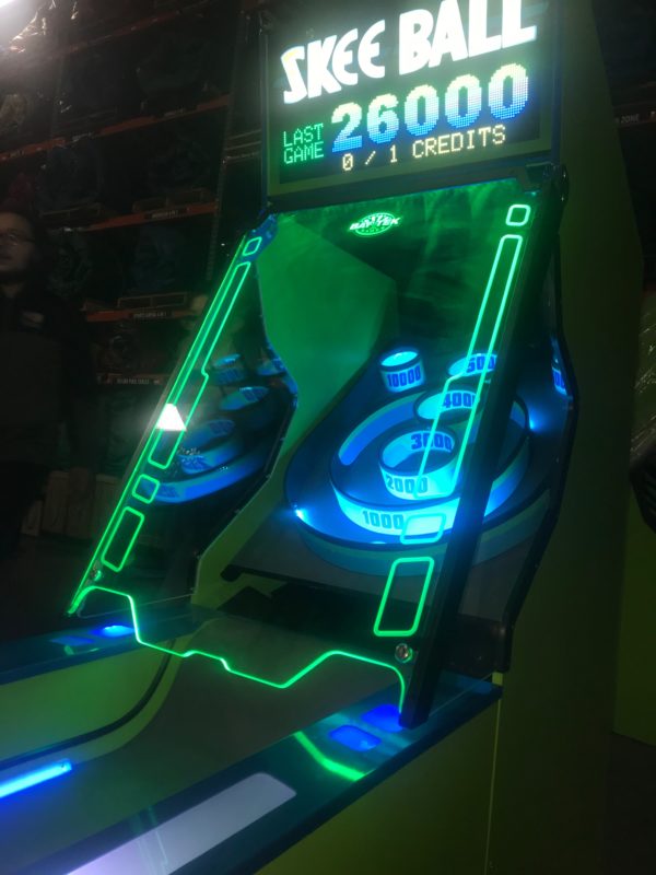 Skee Ball Machine Rental · Glow Arcade · National Event Pros
