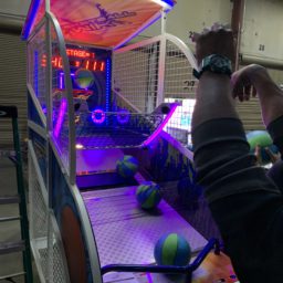 light up basketball arcade game