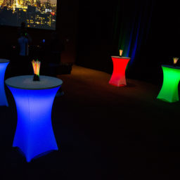 light up party tables