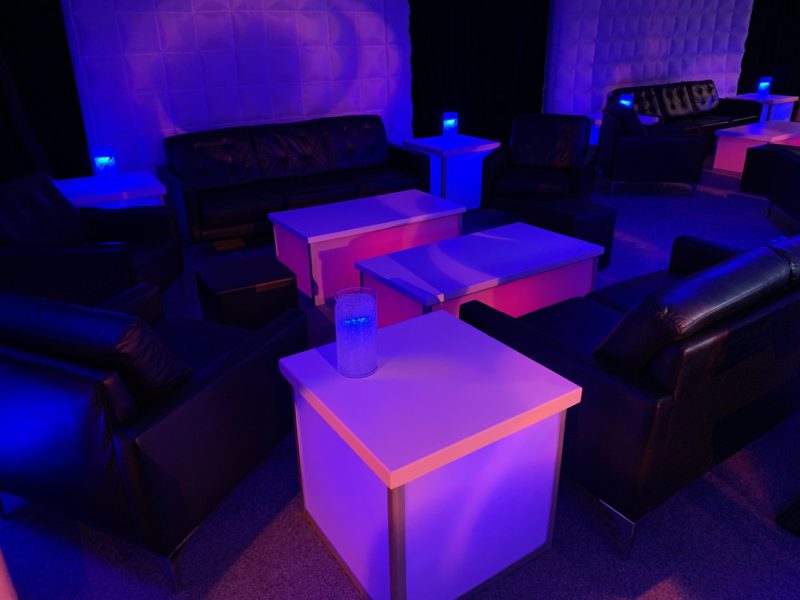 LED Gaming Lounge Experience