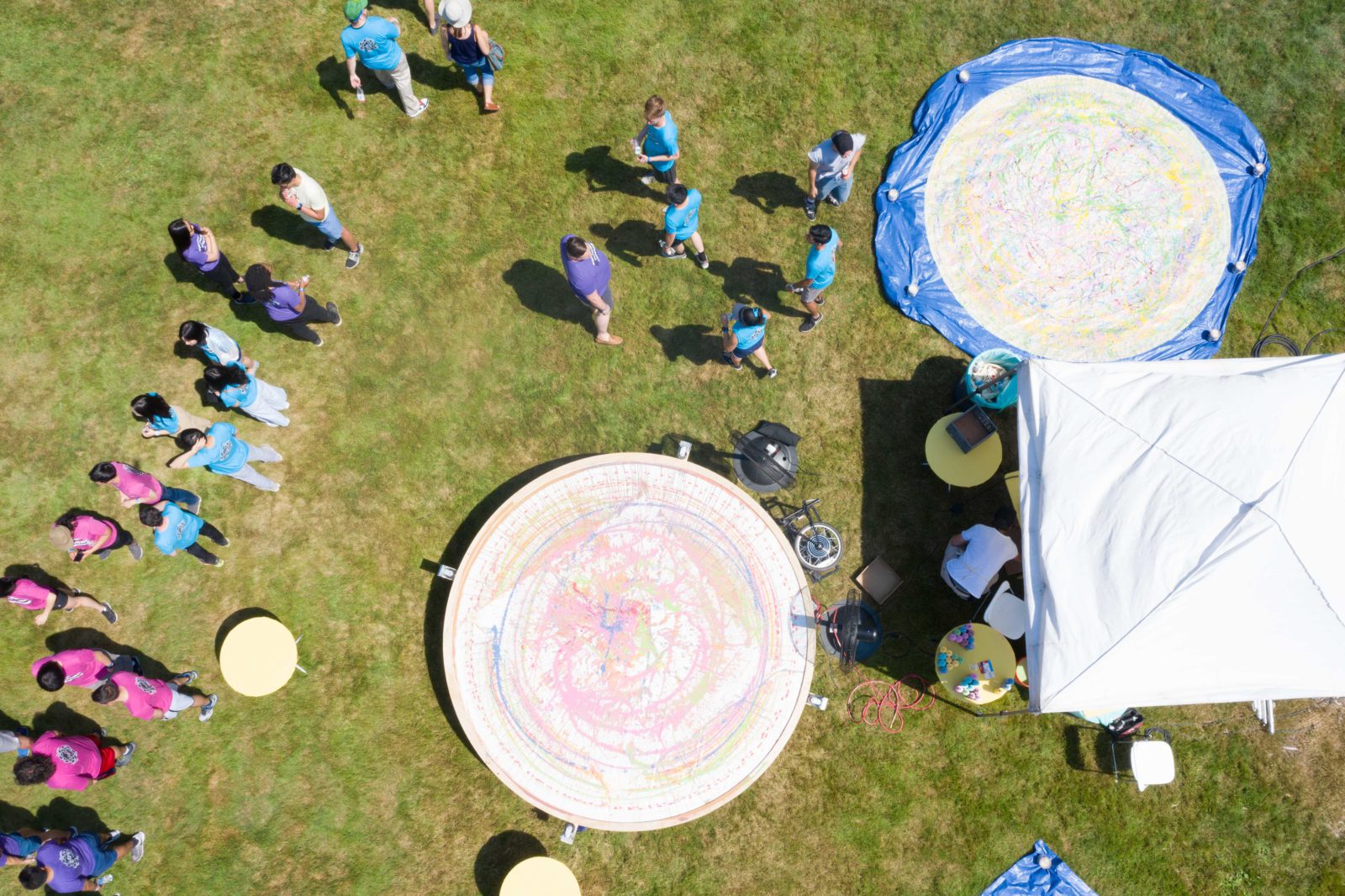 Spin Art Event Crafts