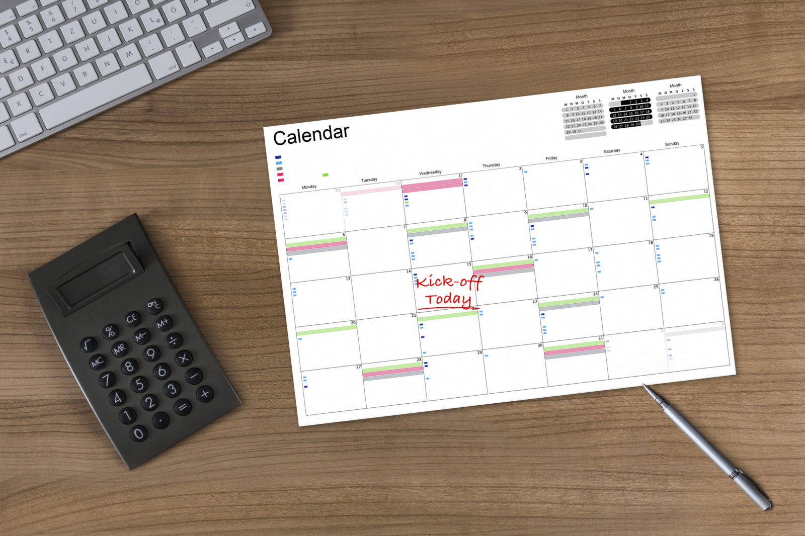 event planner calendar 