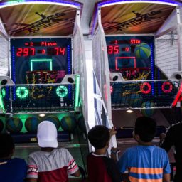 basketball arcade rental near you