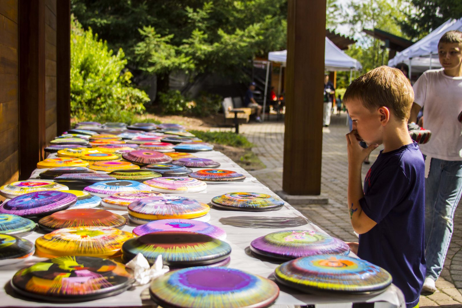 Spin Art Event Crafts