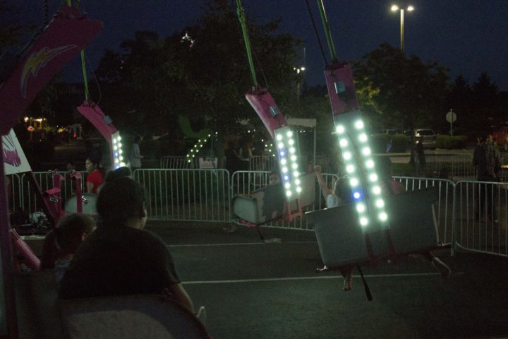 Light-Up Carnival Swing Ride Rental · National Event Pros