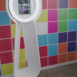 Pylon social photo booth