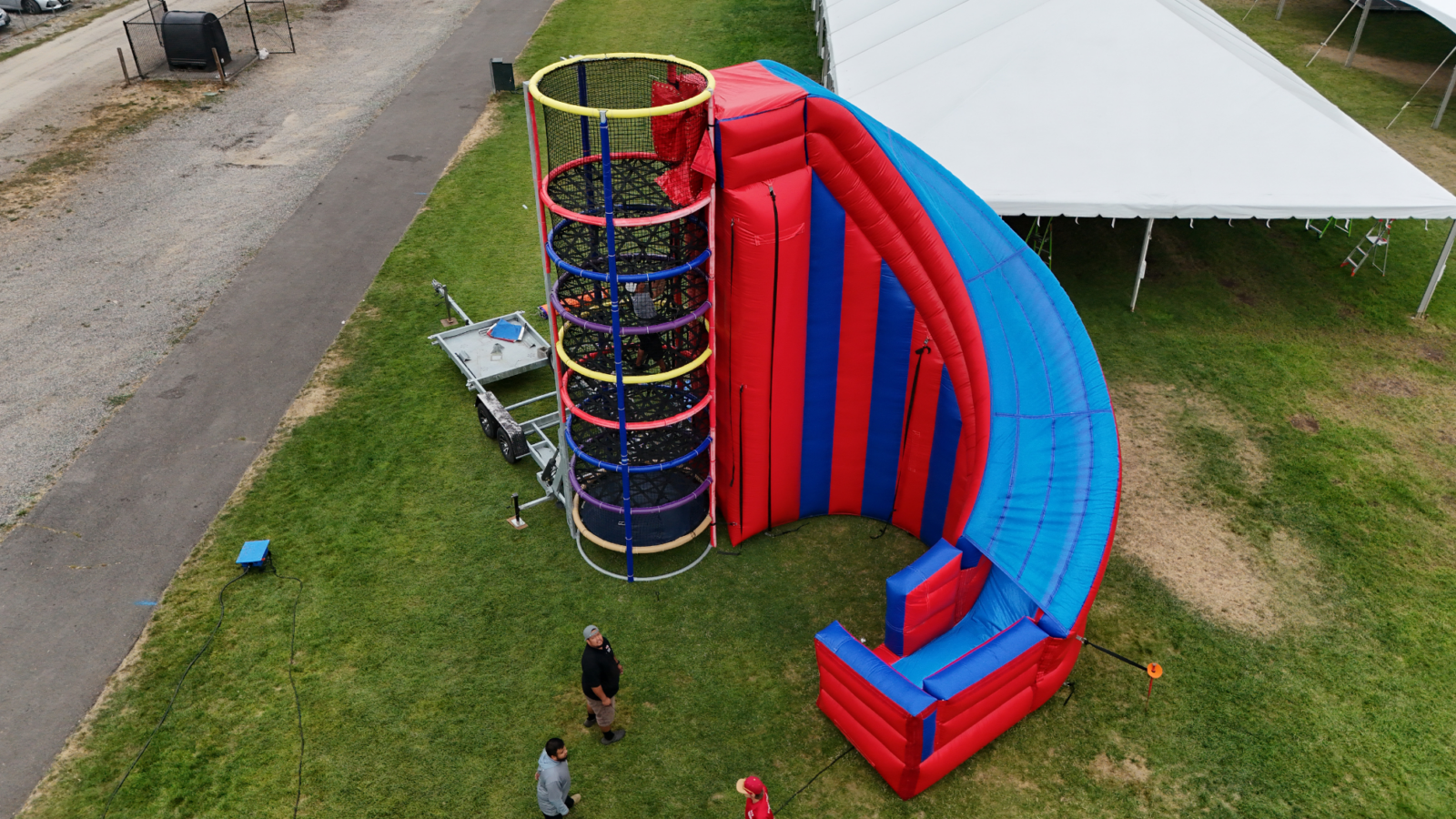 Spider Mountain Tower Climb & Slide
