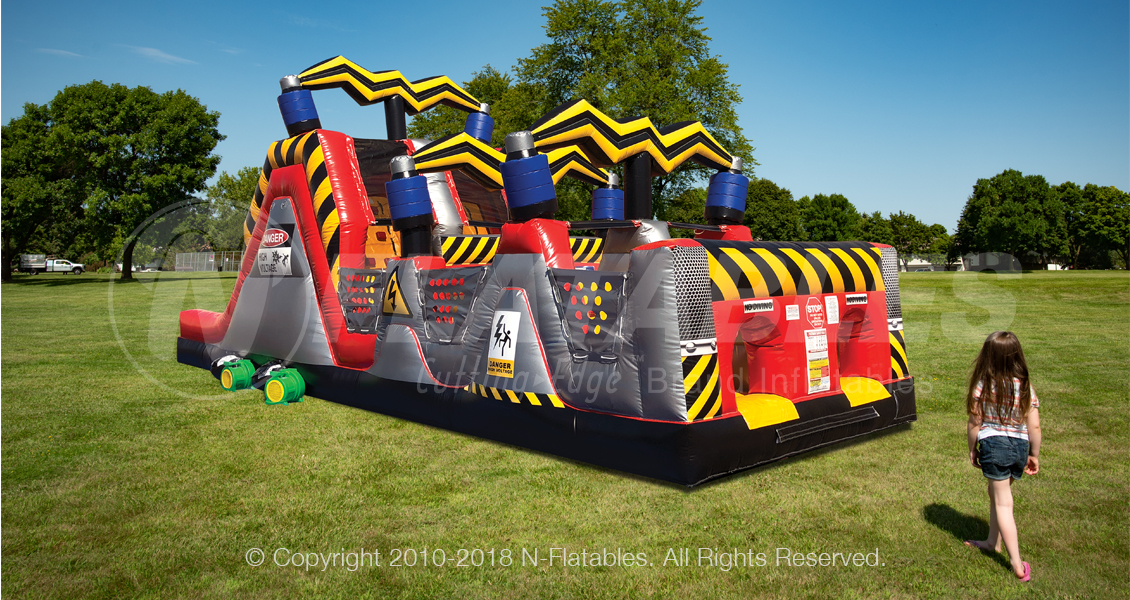 Inflatable Obstacle Course · High Voltage · Party & Picnic Rental