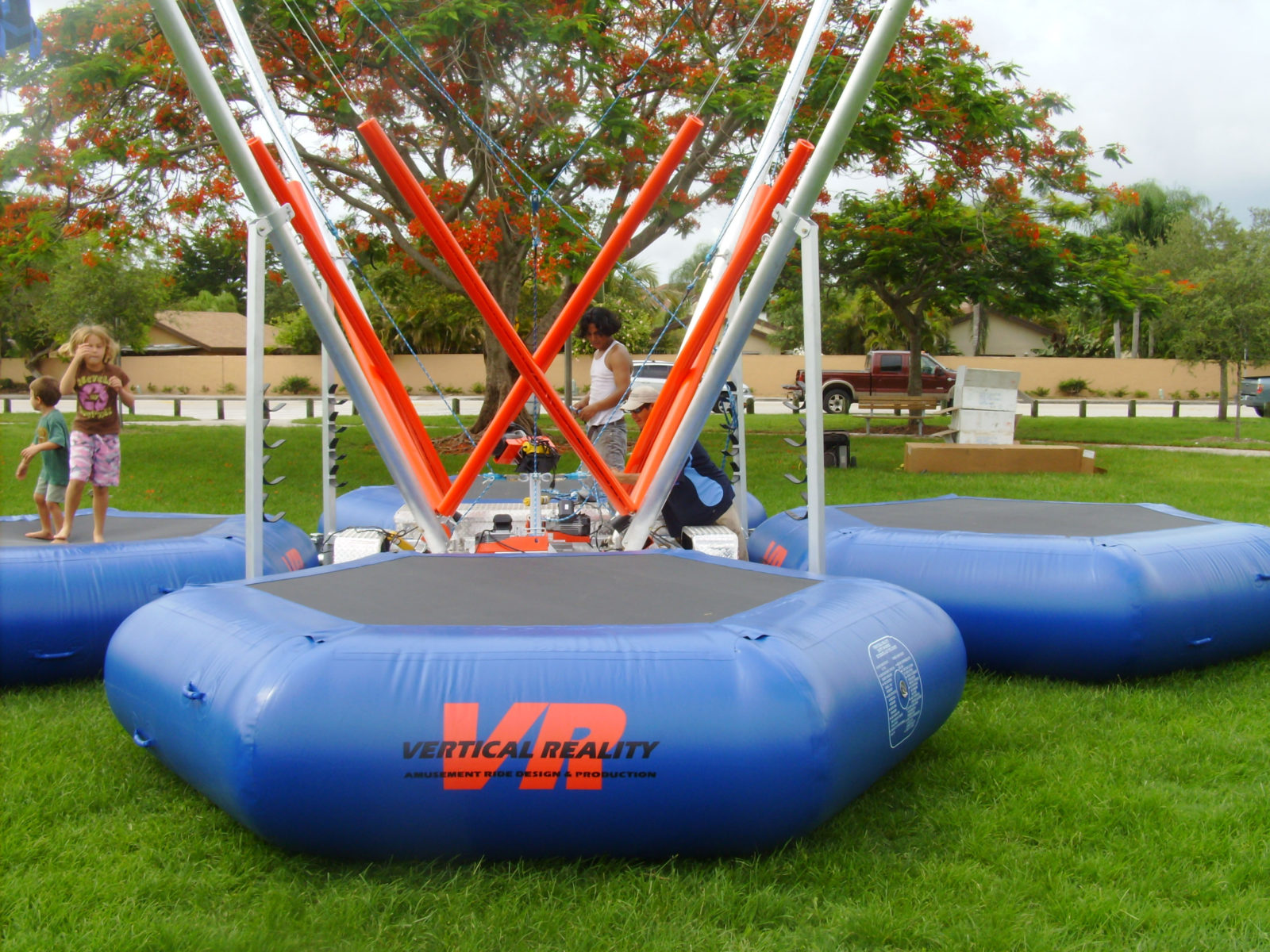 4 Person Bungee Trampoline