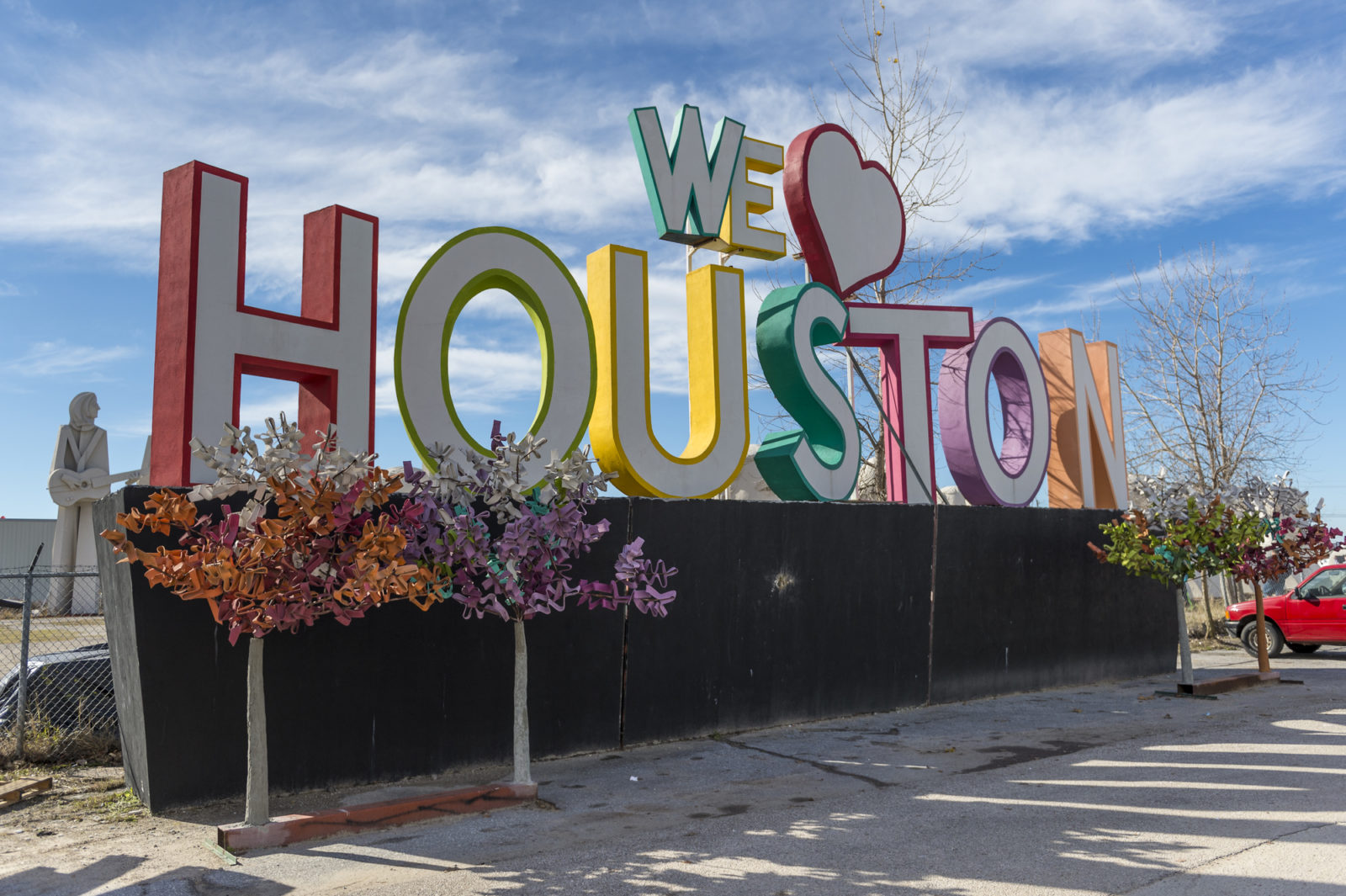 Houston Food Trucks and Landmarks