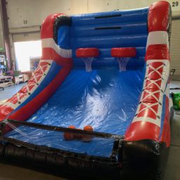 inflatable basketball hoop game rental