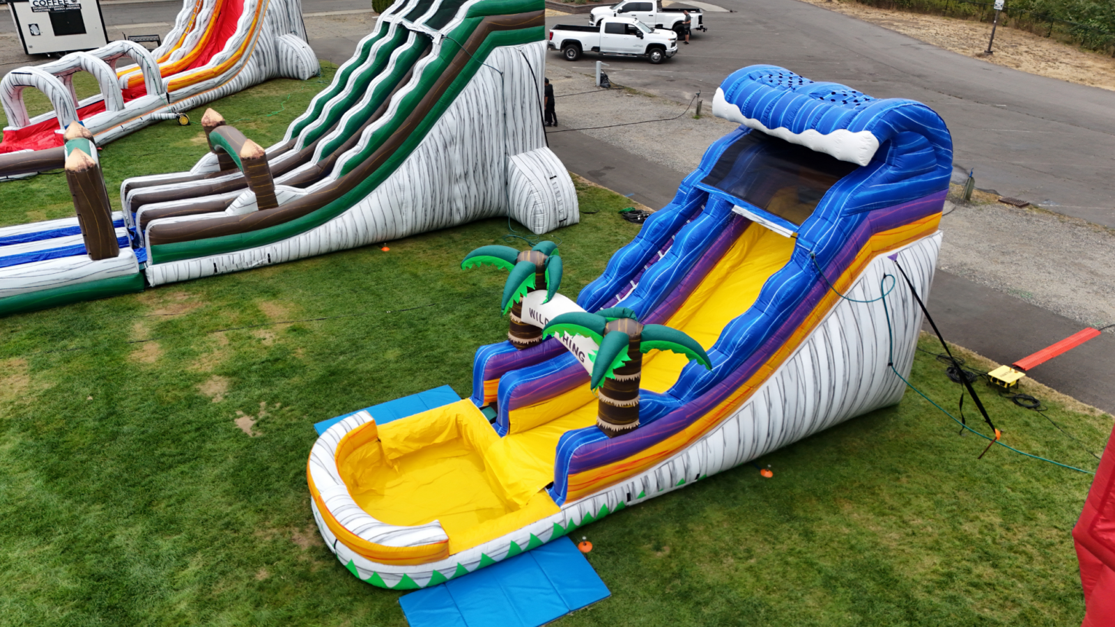 18-ft Wild Thing Water Slide with Pool