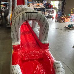 24-ft Volcano Water Slide with Pool