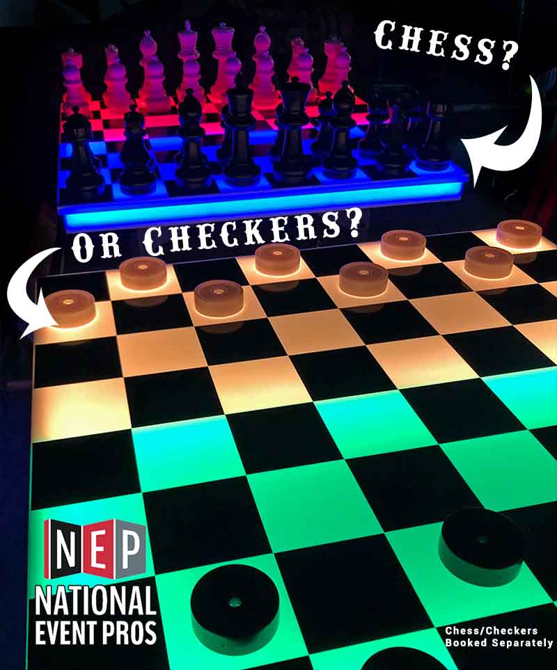 LED Checkers Game