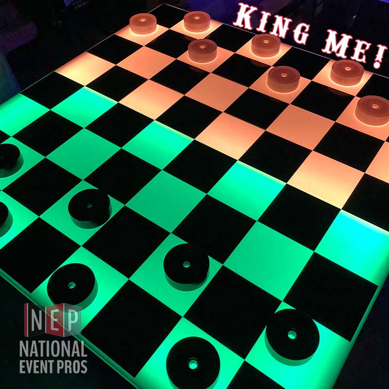 LED Checkers Game