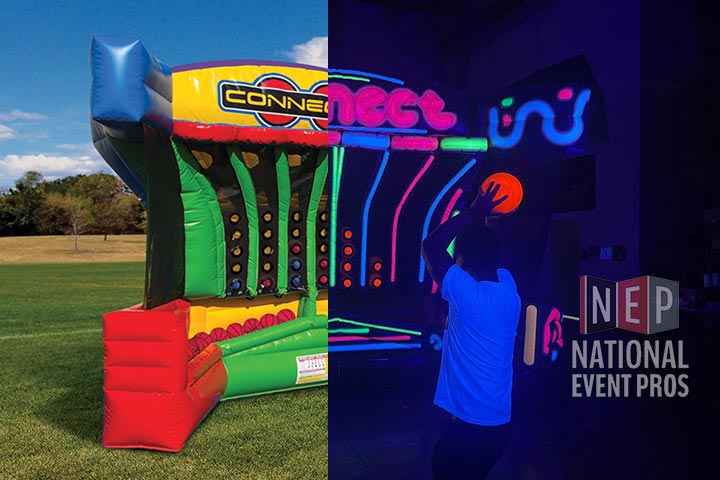 Glow Connect 4 Inflatable