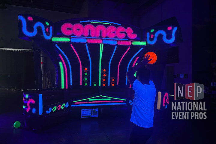 Glow Connect 4 Inflatable