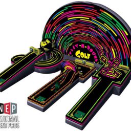 Glow in the dark Mini Golf